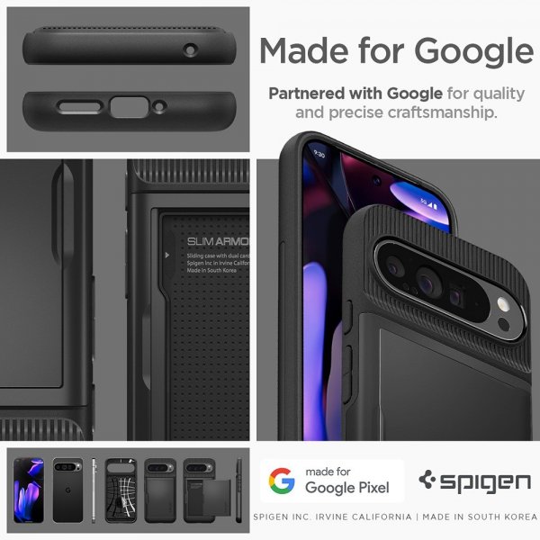 Spigen Google Pixel 9 Pro XL Cover Slim Armor CS Sort