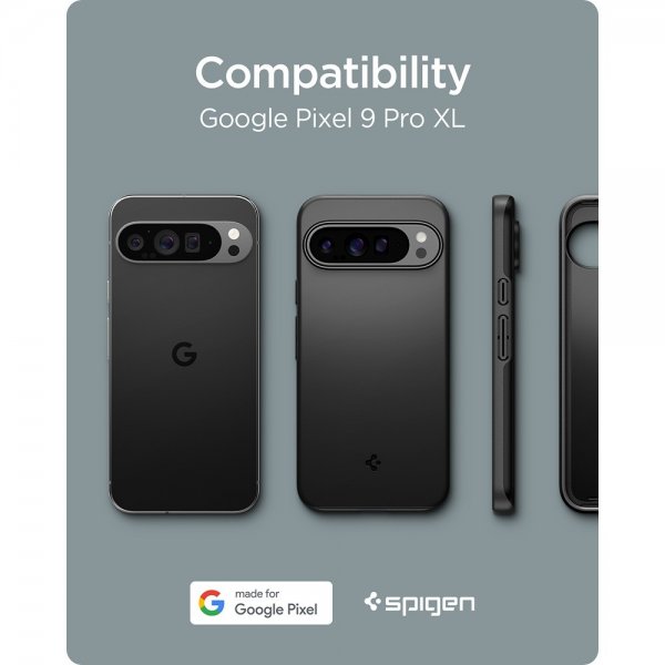 Spigen Google Pixel 9 Pro XL Cover Thin Fit Sort