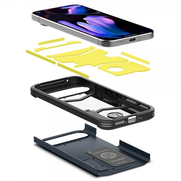 Spigen Google Pixel 9 Pro XL Cover Tough Armor Metal Slate