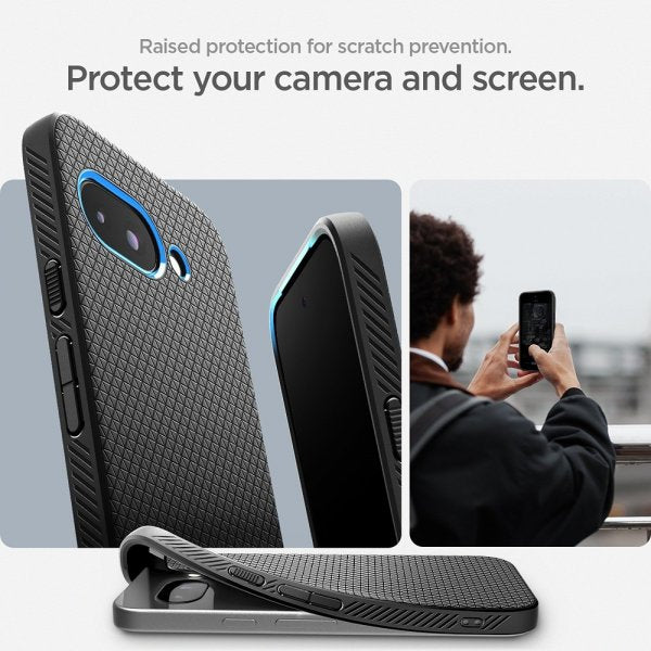 Spigen Google Pixel 9a Cover Liquid Air Mat Sort