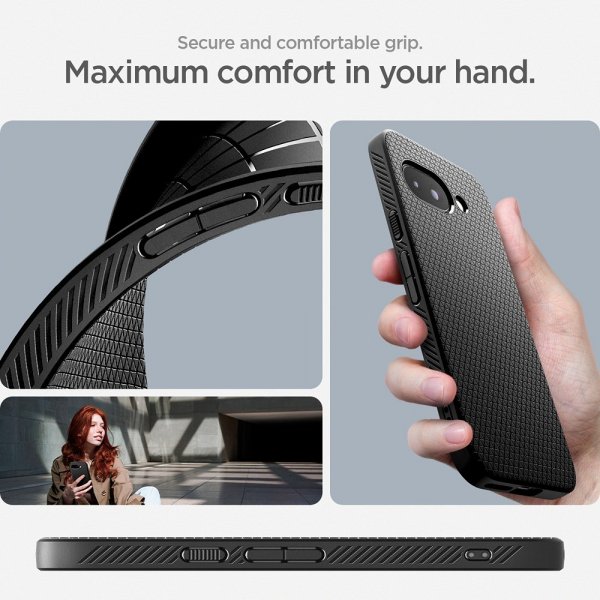 Spigen Google Pixel 9a Cover Liquid Air Mat Sort