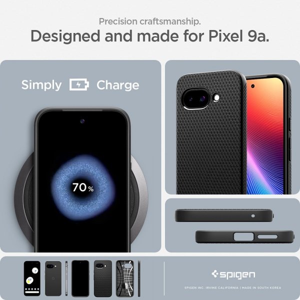 Spigen Google Pixel 9a Cover Liquid Air Mat Sort