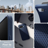 Spigen Google Pixel 9a Cover Liquid Air Navy Blue