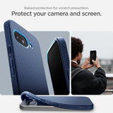 Spigen Google Pixel 9a Cover Liquid Air Navy Blue