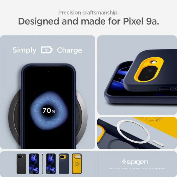 Spigen Google Pixel 9a Cover Nano Pop MagFit Blueberry Navy