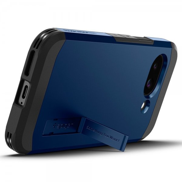Spigen Google Pixel 9a Cover Tough Armor MagFit Navy Blue