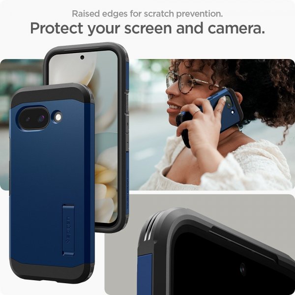 Spigen Google Pixel 9a Cover Tough Armor MagFit Navy Blue