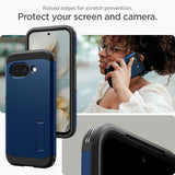 Spigen Google Pixel 9a Cover Tough Armor MagFit Navy Blue