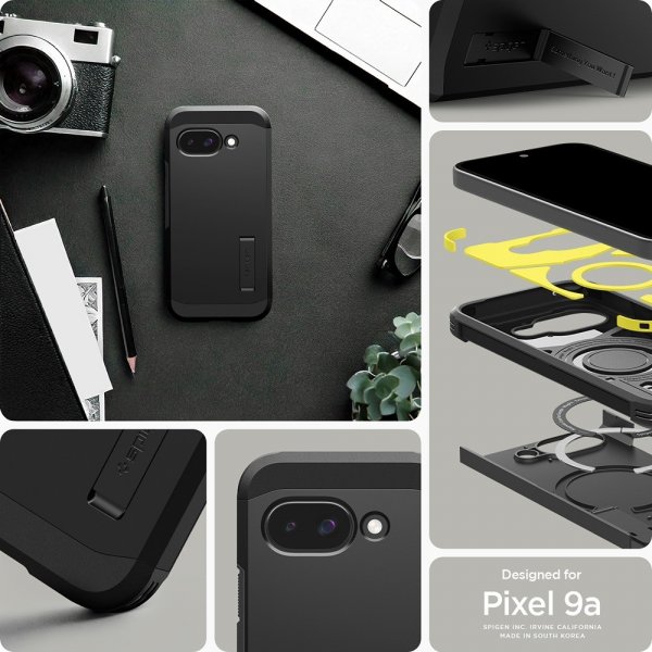 Spigen Google Pixel 9a Cover Tough Armor MagFit Sort