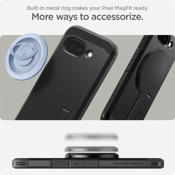 Spigen Google Pixel 9a Cover Tough Armor MagFit Sort