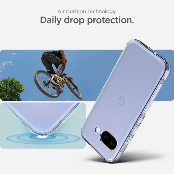 Spigen Google Pixel 9a Cover Ultra Hybrid Crystal Clear
