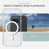 Spigen Google Pixel 9a Cover Ultra Hybrid MagFit Clear White