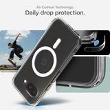 Spigen Google Pixel 9a Cover Ultra Hybrid MagFit Clear White