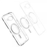 Spigen Google Pixel 9a Cover Ultra Hybrid MagFit Clear White