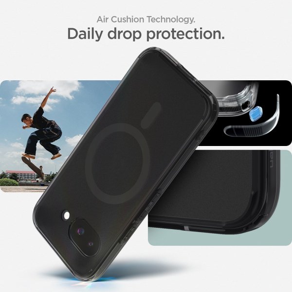 Spigen Google Pixel 9a Cover Ultra Hybrid MagFit Frost Black