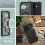 Spigen Google Pixel 9a Cover Ultra Hybrid MagFit Frost Black