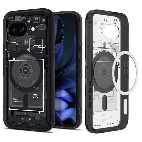Spigen Google Pixel 9a Cover Ultra Hybrid Zero One MagFit Sort