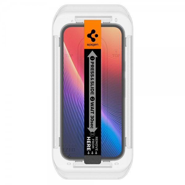 Spigen Google Pixel 9a Skærmbeskyttelse GLAS.tR EZ Fit 2-pak