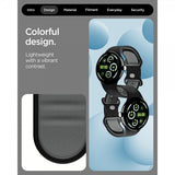 Spigen Google Pixel Watch 1/2/3/4 41 mm armbånd Nano Pop Black Sesame