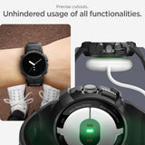 Spigen Google Pixel Watch 1/2/3 41 mm Armbånd og Cover Rugged Armor Pro Sort