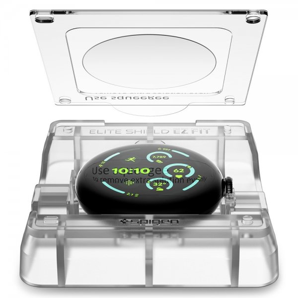 Spigen Google Pixel Watch 3/4 41 mm Skærmbeskyttelse EliteShield EZ Fit 2-pak