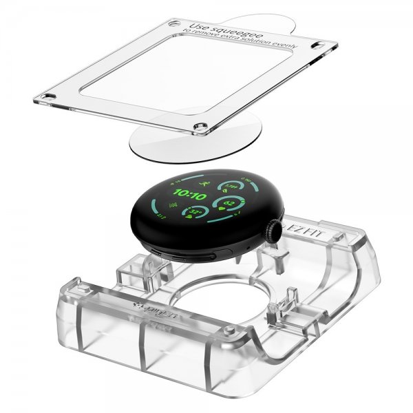 Spigen Google Pixel Watch 3/4 41 mm Skærmbeskyttelse EliteShield EZ Fit 2-pak