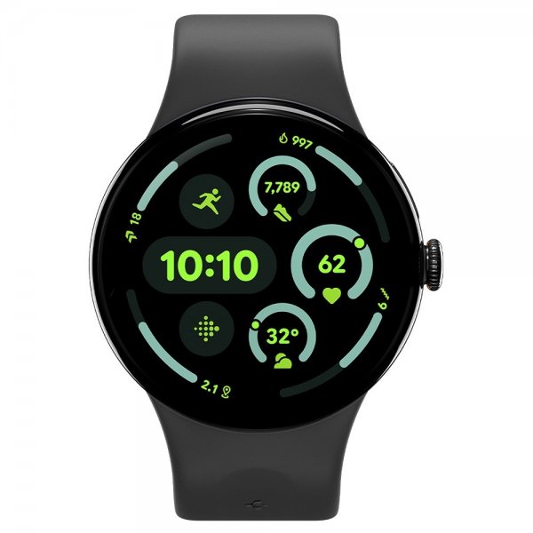 Spigen Google Pixel Watch 3/4 45mm Rem Nano Pop Black Sesame