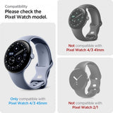 Spigen Google Pixel Watch 3/4 45mm Skærmbeskyttelse EliteShield EZ Fit 2-pak