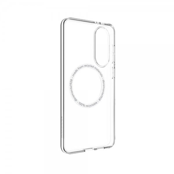 dbramante1928 Samsung Galaxy S25 Edge Cover Greenland Pro Qi2 Transparent