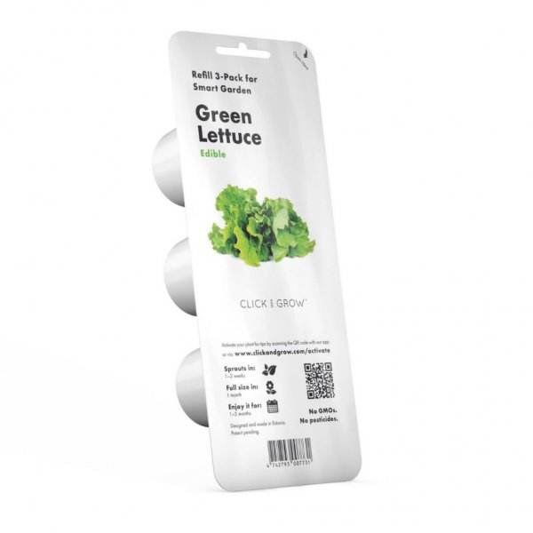 Click and Grow Smart Garden Refill 3-pak - Bladsalat