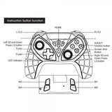 Ipega Grippy trådløs controller til Nintendo Switch/PC/PS3