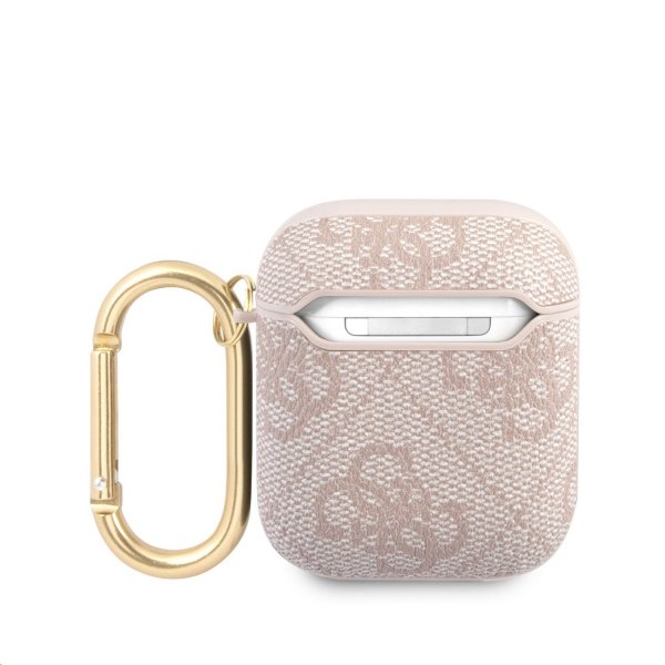 Guess AirPods (1/2) Cover 4G Script Pink