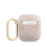 Guess AirPods (1/2) Cover 4G Script Pink