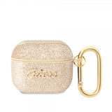 Guess AirPods 3 Etui Glitter Flakes Guld