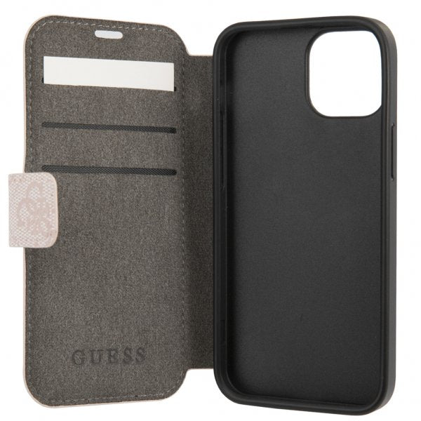 Guess iPhone 13 Etui Printed Stripe Rose
