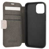 Guess iPhone 13 Mini Cover Printed Stripe Rosa