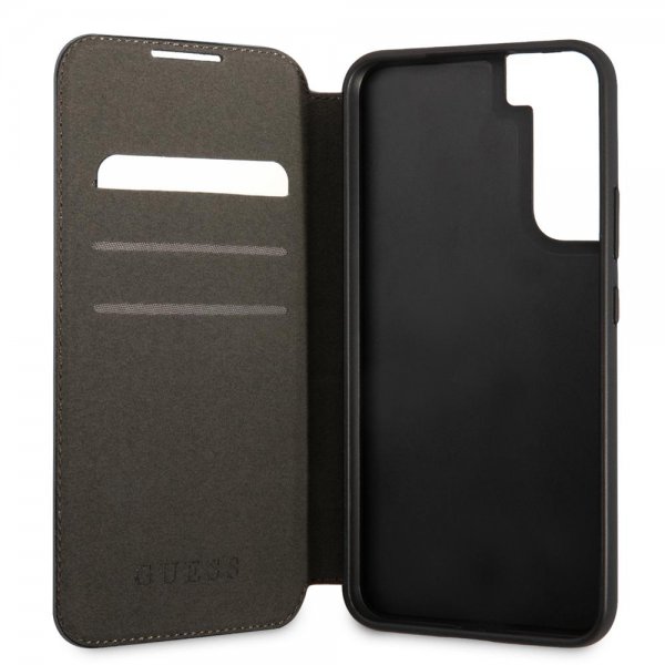 Guess Samsung Galaxy S22 Plus Cover 4G Logo Grå