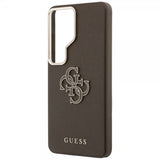 Guess Samsung Galaxy S26 Ultra Cover 4G Logo Grained Brun