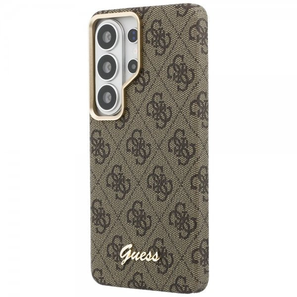 Guess Samsung Galaxy S26 Ultra Cover 4G Script MagSafe Brun