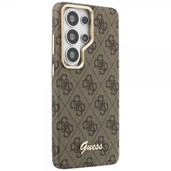 Guess Samsung Galaxy S26 Ultra Cover 4G Script MagSafe Brun