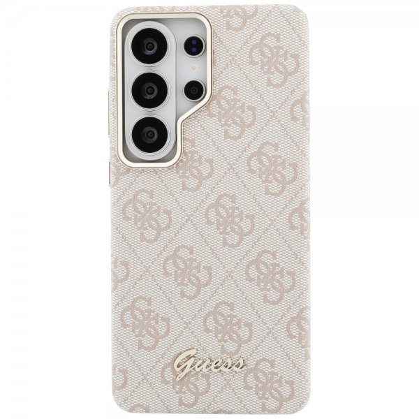 Guess Samsung Galaxy S26 Ultra Cover 4G Script MagSafe Rosa