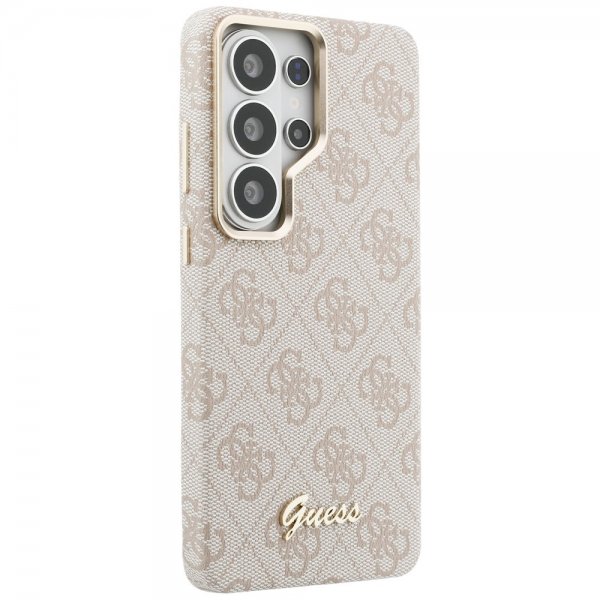 Guess Samsung Galaxy S26 Ultra Cover 4G Script MagSafe Rosa