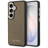 Guess Samsung Galaxy S26 Cover Perforated Logo MagSafe Brun