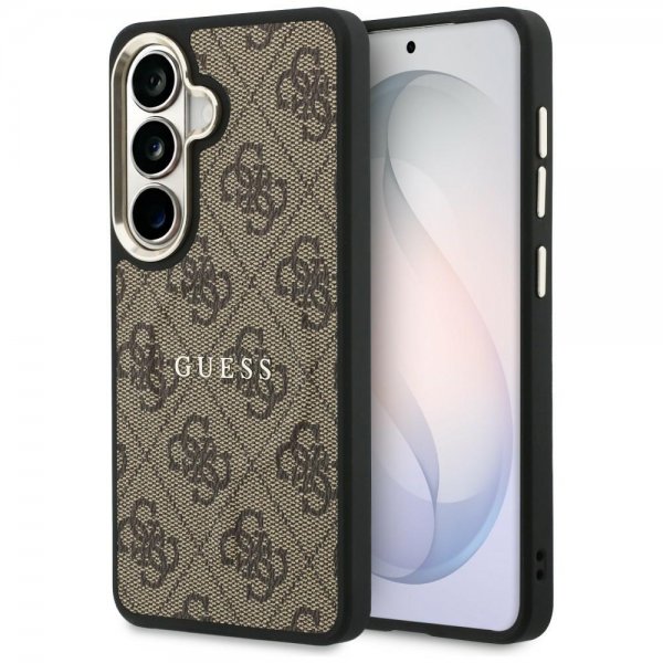 Guess Samsung Galaxy S26 Plus Cover 4G Embossed MagSafe Brun