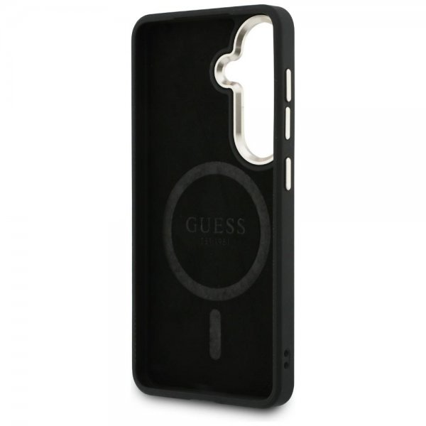 Guess Samsung Galaxy S26 Plus Cover 4G Embossed MagSafe Blå