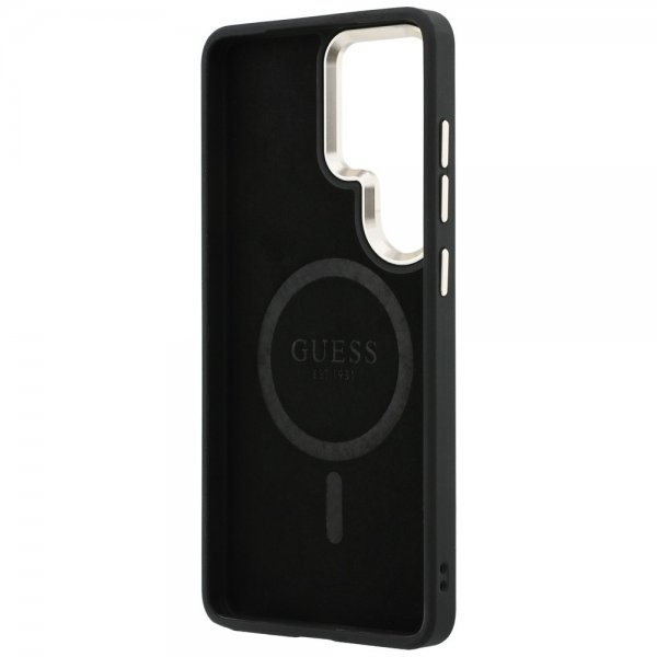Guess Samsung Galaxy S26 Ultra Cover 4G Embossed MagSafe Blå
