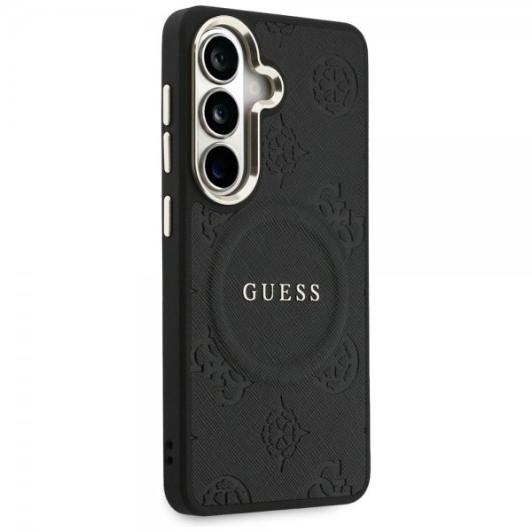 Guess Samsung Galaxy S26 Cover Saffiano Peony MagSafe Sort