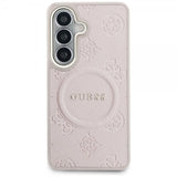Gæt Samsung Galaxy S26 Cover Saffiano Peony MagSafe Rosa