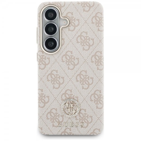 Guess Samsung Galaxy S26 Plus Cover 4G Round MagSafe Rosa