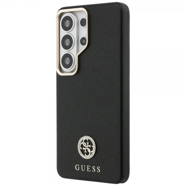 Guess Samsung Galaxy S26 Ultra Cover Rhinestone Logo MagSafe Sort